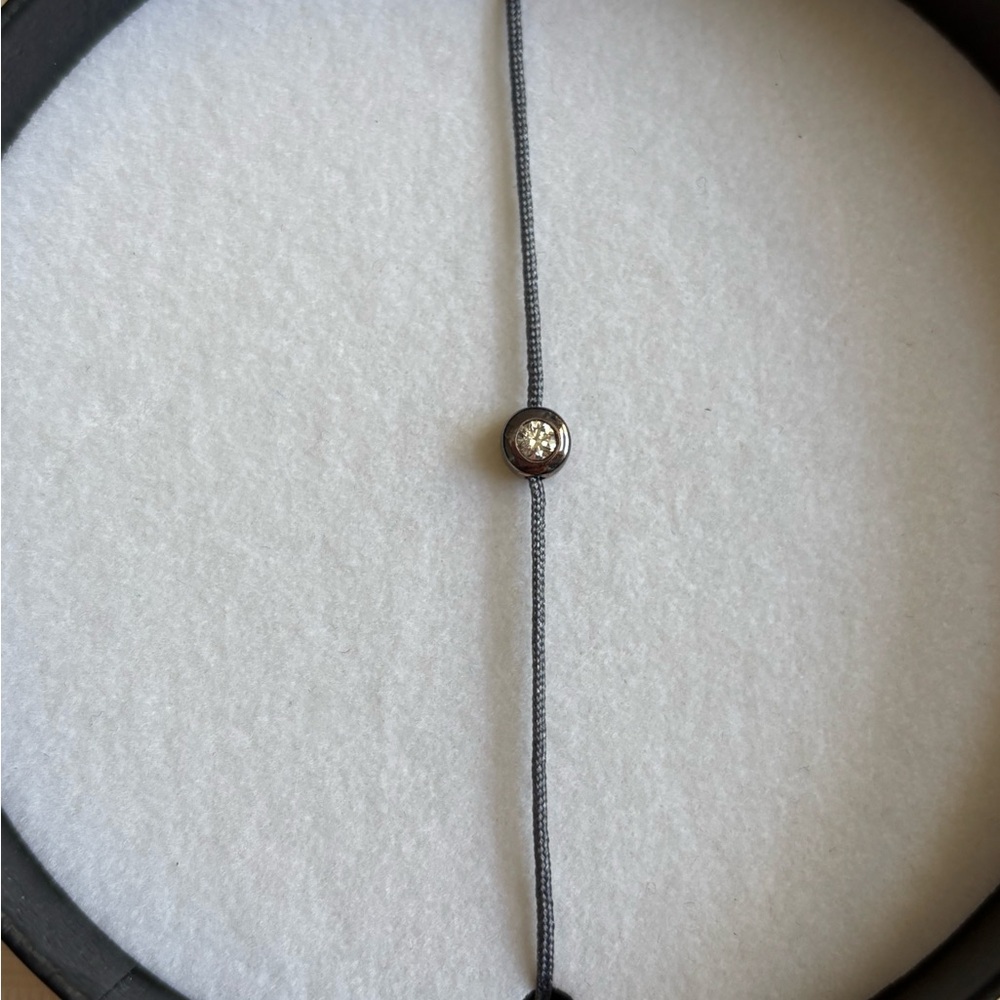 THE POP DIAMOND CLASSIC CORD BRACELET, Bezel, BNIB Pick One! - Picture 4 of 8